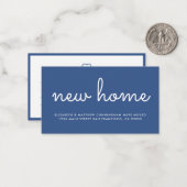 Moderne Chic et amusant Nouveau Faire-part (Devant/Arrière en situation)