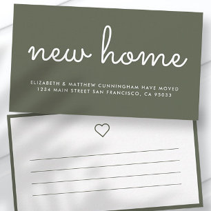 Moderne Chic et amusant Nouveau Faire-part