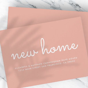 Moderne Chic et amusant Nouvelle carte Faire-part