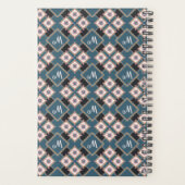 Moderne Chic géométrique Motif de monographie flor (Dos)