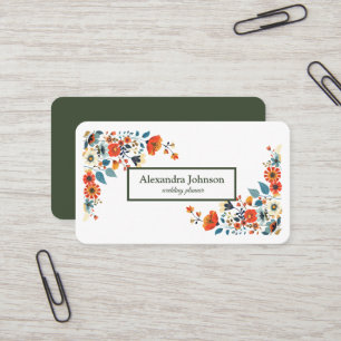 Moderne Chic Goudblad Folie Luxe Visitekaartje