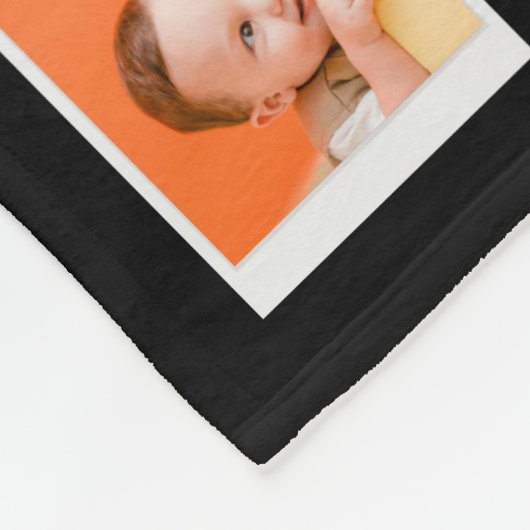 Moderne Chic Moederdag Photo Collage Black Fleece (Hoek)