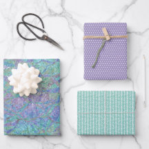 Moderne Chic Pastelkleuren Marmer Mozaïekpatroon
