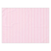 Moderne Chic Pink en White Stripes Pattern Trendy Tafelkleed (Voorkant (Horizontaal))