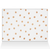 Moderne Chic Rose Gold "Je suis impatient de vous  (Intérieur Horizontal (Haut))