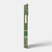 Moderne Chic Sage Green Glitter Sparkle Diamond Case-Mate iPhone Case (Achterkant / Rechts)