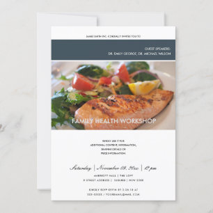 MODERNE CHIC TRENDY PHOTO ATELIER INVITATION À L'É