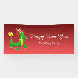 Moderne Chinese Draak Spandoek