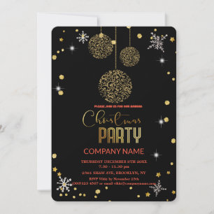 Moderne Chique Corporate, Kerst gouden decoratie Kaart