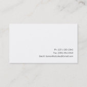 Moderne & chique Waterverf Berg | VISITEKAARTJE (Achterkant)