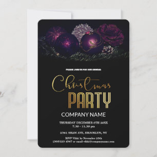 Moderne chique zakelijke kerst decoratie kaart