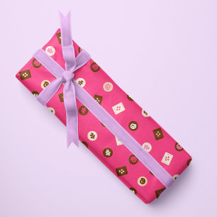 Moderne Chocolade Bonbons - Wrapping Paper Trio
