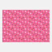 Moderne Chocolade Bonbons - Wrapping Paper Trio (Voorkant)