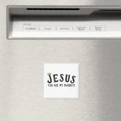 Moderne Christelijke Jezus Fridge Magneet (Insitu (Vaatwasser))