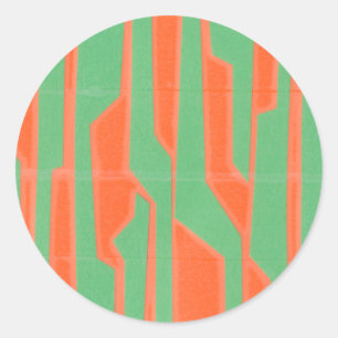 Moderne Circuit I Ronde Sticker
