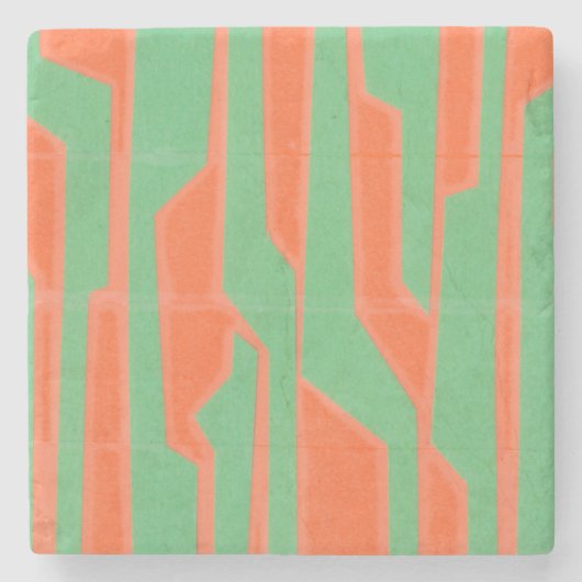 Moderne Circuit I Stenen Onderzetter (Voorkant)