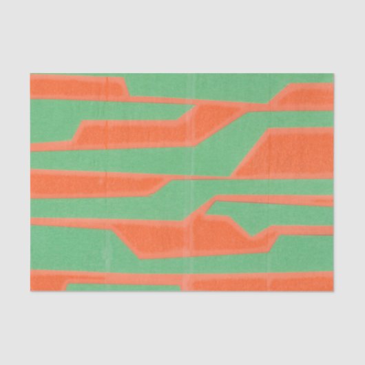 Moderne Circuit I Tissuepapier (Voorkant)