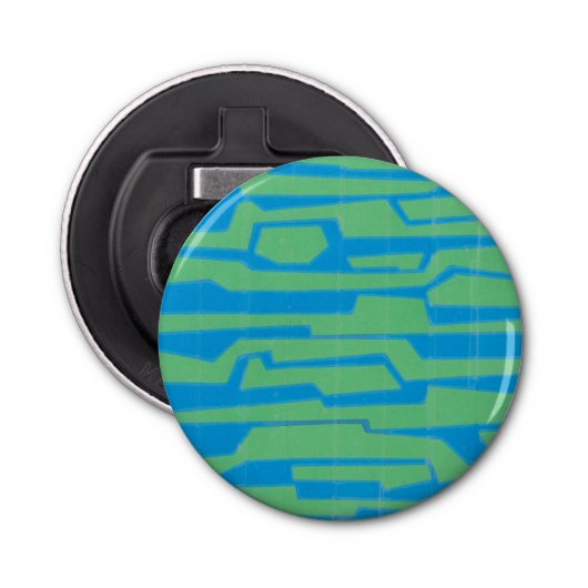 Moderne circuit V Button Flesopener (Voorkant)