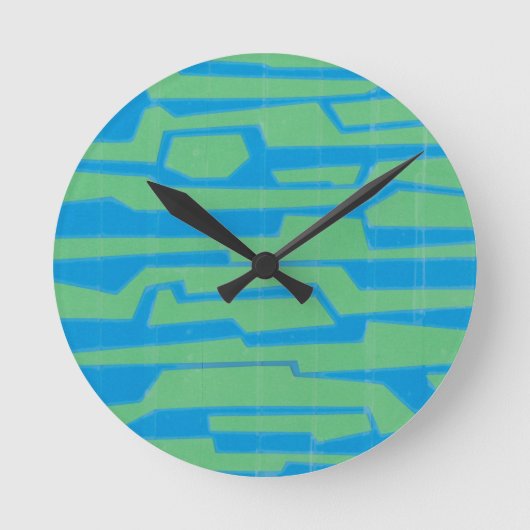 Moderne circuit V Ronde Klok (Voorkant)