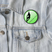 Moderne Circus Acrobat Ronde Button 5,7 Cm (In situ)