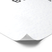 Moderne Citroen Citroen Tuin Bruiloft Feest Welkom Poster (Hoek)