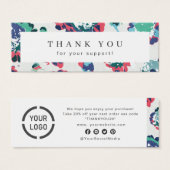 Moderne classique bleu abstrait (Devant & derrière)