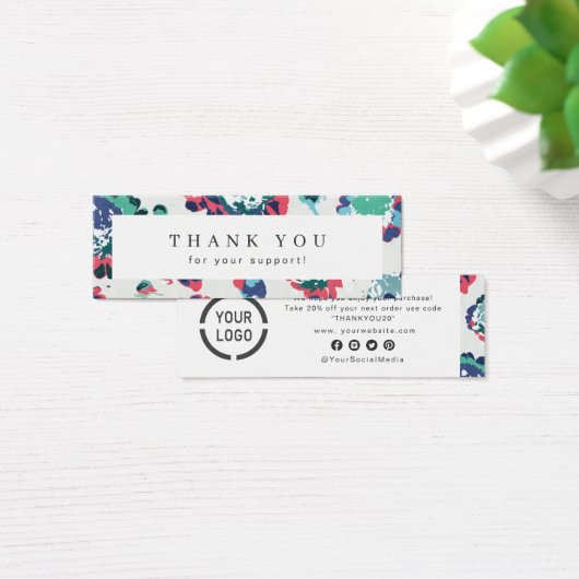 Moderne classique bleu abstrait (Bureau)