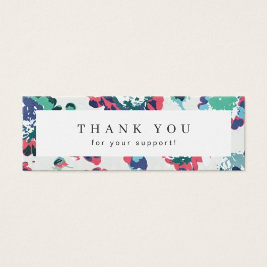 Moderne classique bleu abstrait (Devant)