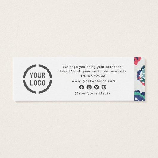 Moderne classique bleu abstrait (Dos)