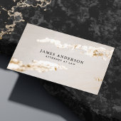 Moderne Classy Faux Gold Folie Professional Visitekaartje