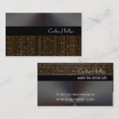 Moderne +Classy visitekaartjes (Voorkant / Achterkant)