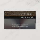 Moderne +Classy visitekaartjes (Achterkant)