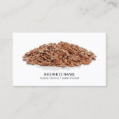 Moderne Clean Diëtiste Voedingsdeskundige Coach Visitekaartje (Voorkant)