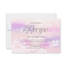 Moderne Cloud Bruiloft Recept Verzoek