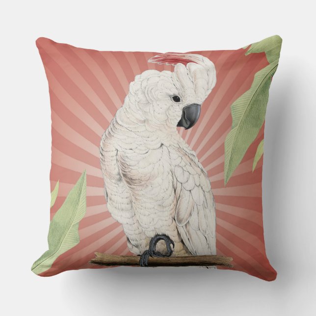 moderne  cockatoo kussen (Voorkant)