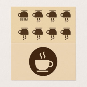 ☕ Moderne coffeeshop loyaliteit & Visitekaartje