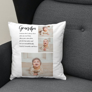 Moderne Collage Best Grandpa Ever Beauty Gift Kussen