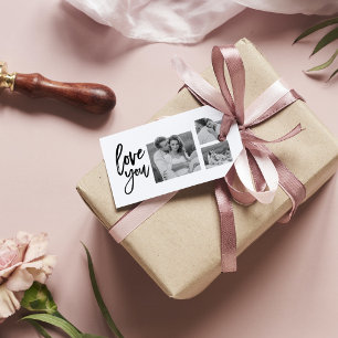 Moderne Collage Couple Photo & Love You Beauty Gif Cadeaulabel