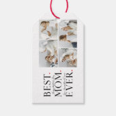 Moderne collage Foto Beste mama Happy Mothers Dag Cadeaulabel (Voorkant)