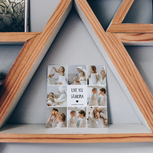 Moderne collage foto-liefde grootmoeder beste cade