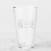 Moderne collage foto-liefde grootmoeder beste cade glas (Achterkant)