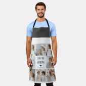 Moderne collage foto-liefde grootmoeder beste cade schort (Gedragen)