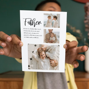 Moderne collage foto met beste offerte-cadeau voor feestdagenkaart