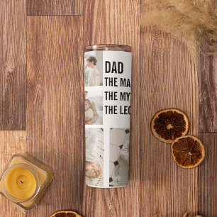 Moderne collage foto   Papa Gift Thermosbeker
