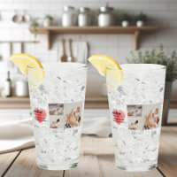 Moderne Collage Foto & Rode Hart Moeder Cadeau