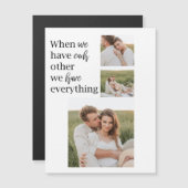 Moderne collage foto Romantic Couple Gift (Voorkant / Achterkant)