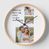 Moderne collage foto Romantic Couple Gift (Voorkant)