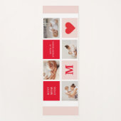Moderne collage foto Rood & Roze Beste mam ooit ca Yogamat (Voorkant)