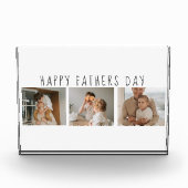 Moderne collage foto's & Happy Fathers Day Best Gi (Voorkant)