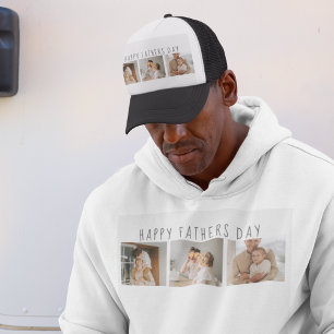Moderne collage foto's & Happy Fathers Day Best Gi Trucker Pet